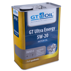 Масло моторное синтетическое GT Ultra Energy 5W-20, 4л